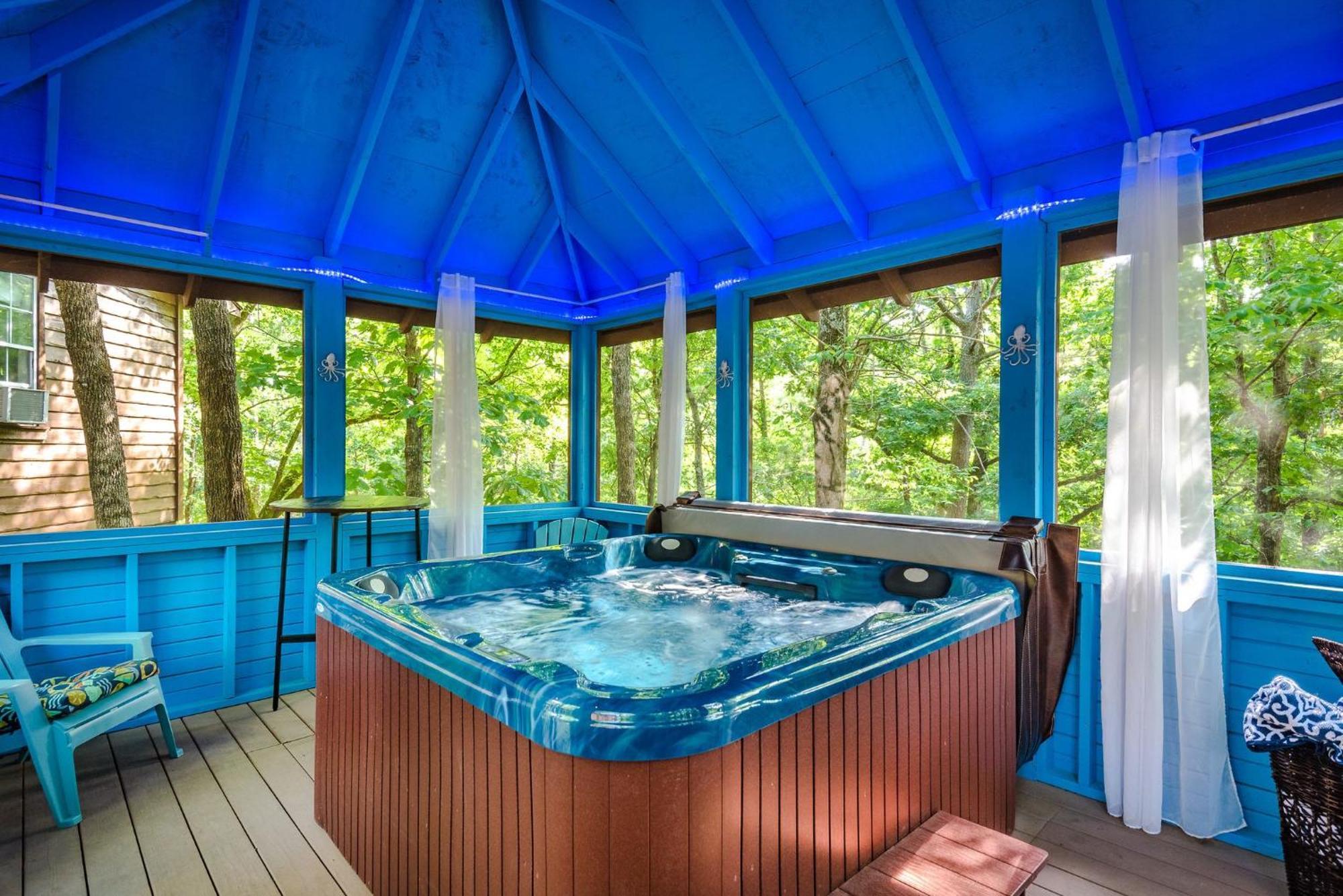 The Woods Cabins Eureka Springs Luaran gambar